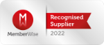 Memberwise recognised supplier logo